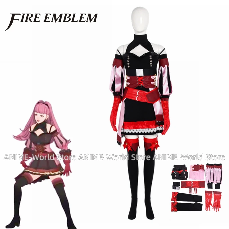 

Game Fire Emblem Three Houses 5 Years Timeskip Hilda Cosplay Costume Adult Women Fancy Sexy Halloween Suit