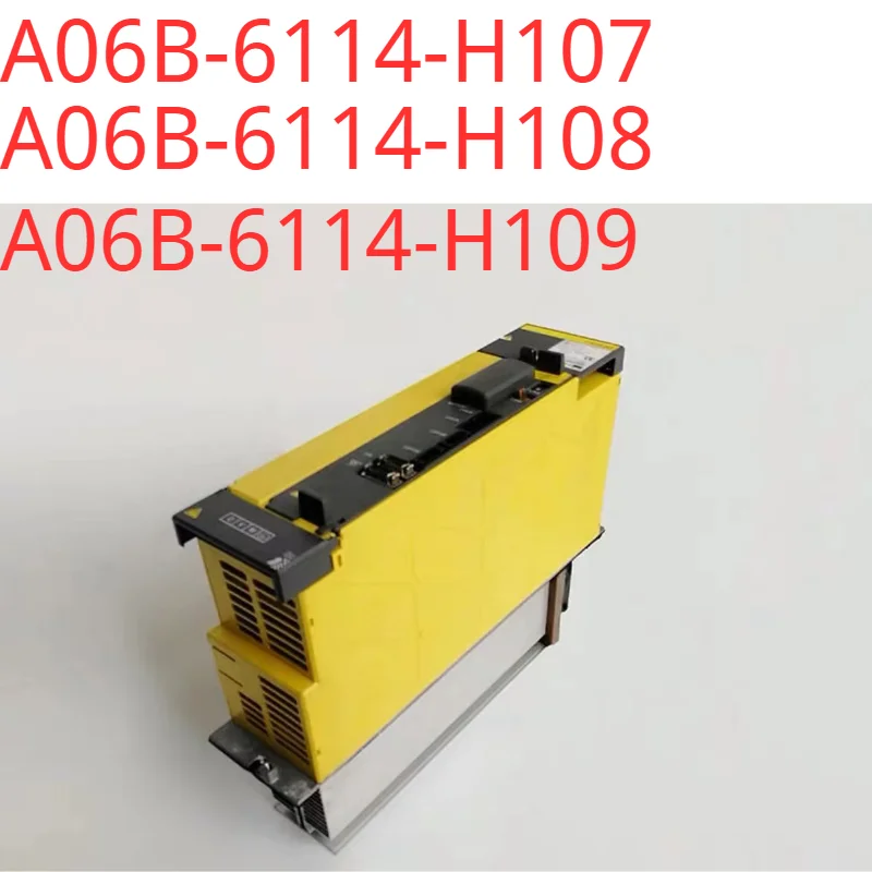 A06B-6114-H107 A06B-6114-H108 A06B-6114-H109 second-hand tested ok  Servo Drive in good Condition