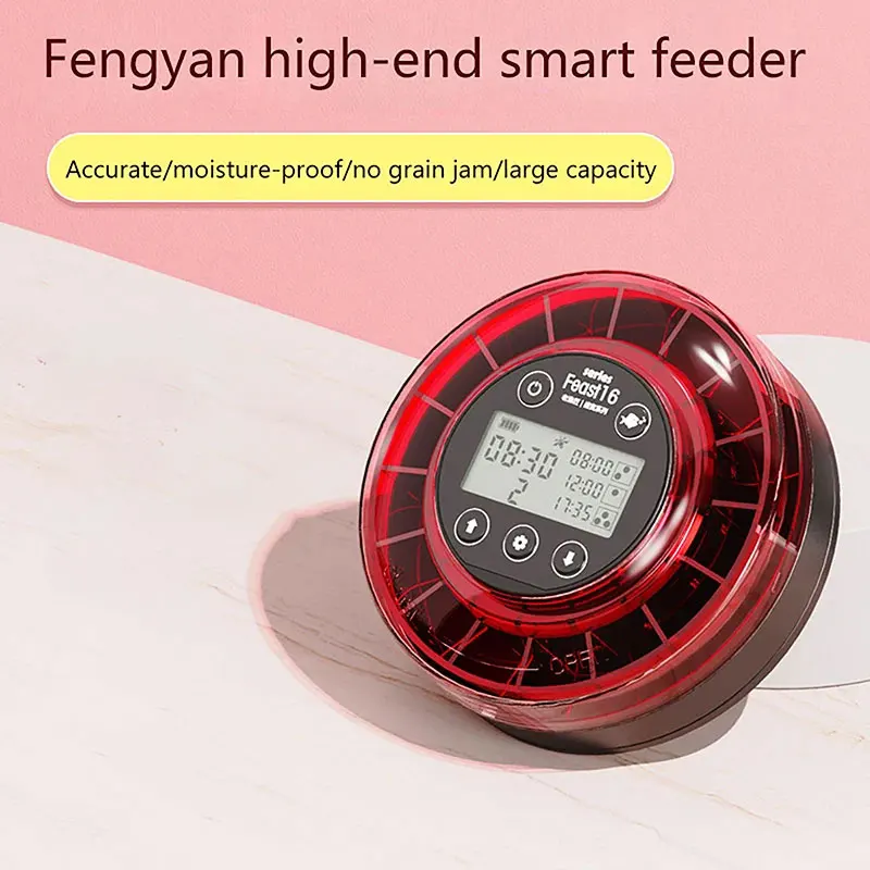 

Smart Fish Feeder Automatic Fish Food Feeder Aquarium Mini Feeding Equipment Intelligent Feeder for Goldfish Guppy Small Fish