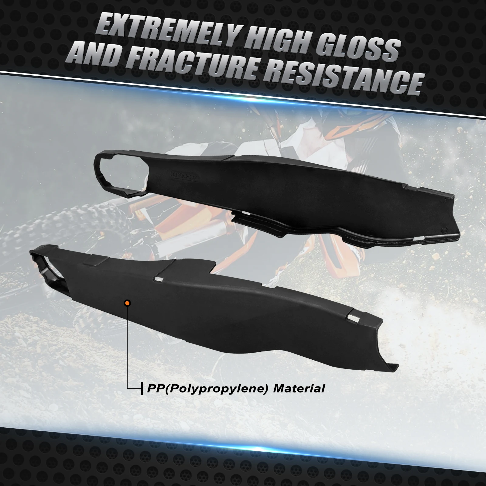 NICECNC For 2025 2024 KTM EXC 300 SX 125 SXF 450 EXCF 350 Husqvarna TE 300 TE 250  GasGas EC 300 Rear Swingarm Protectors Guard