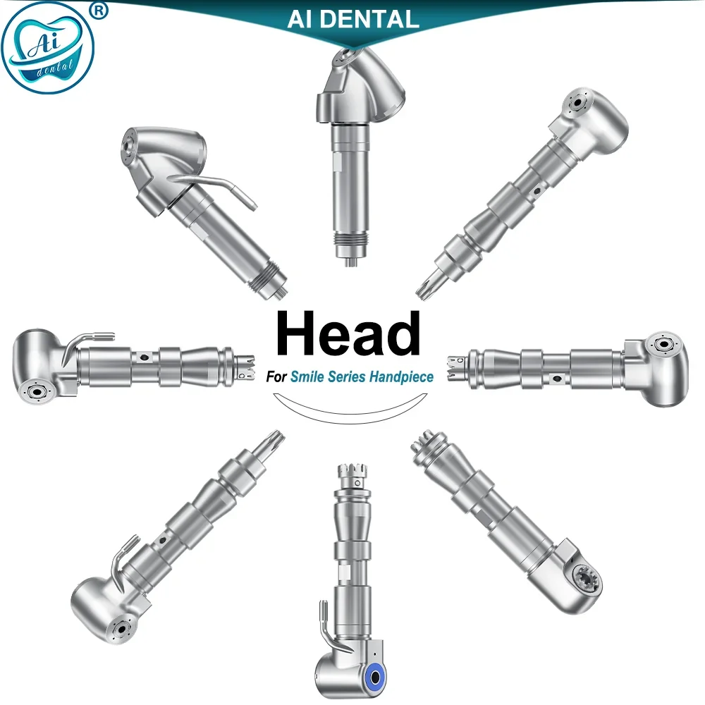 AI-H-S Dental Instruments Dental Equipment Smile Series Low Speed Contra Angle Spare Head Precision Replacement For Dental Clin