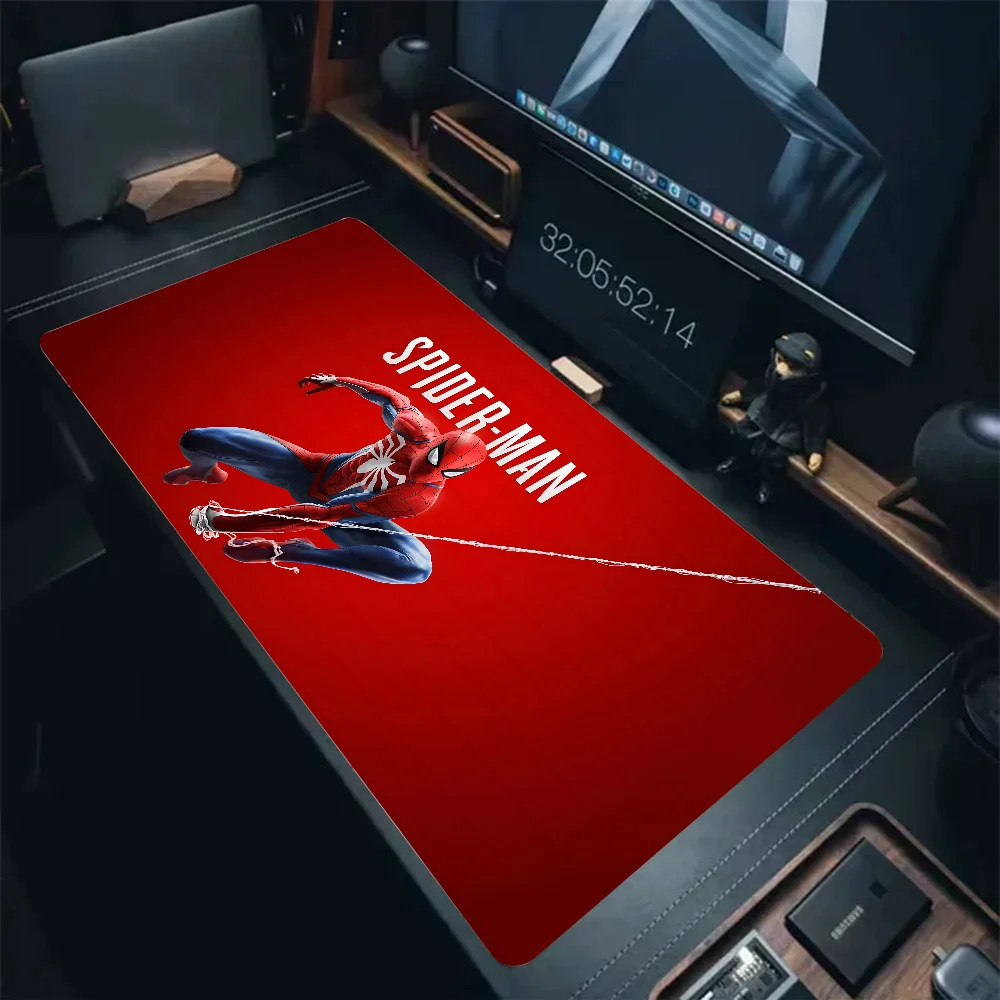 Famous Superhero Mousepad Mouse Mat Desk Mat With Pad gaming accessories S-Spider-man Prime Gaming XXL Keyboard Pad