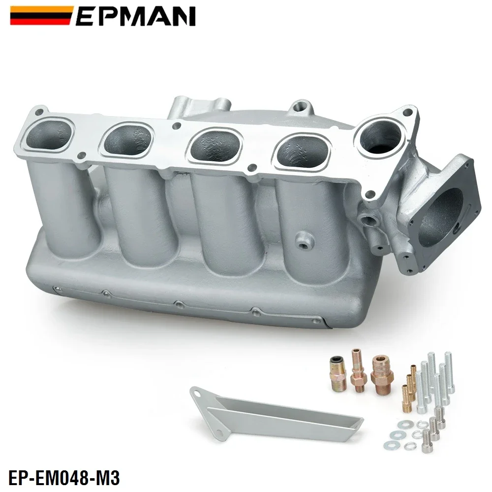 EPMAN Performance Luftansaugkrümmer aus Aluminiumguss für Mazda 3 MZR für Ford Focus Duratec 2.0/2.3 Motor EP-EM048-M3