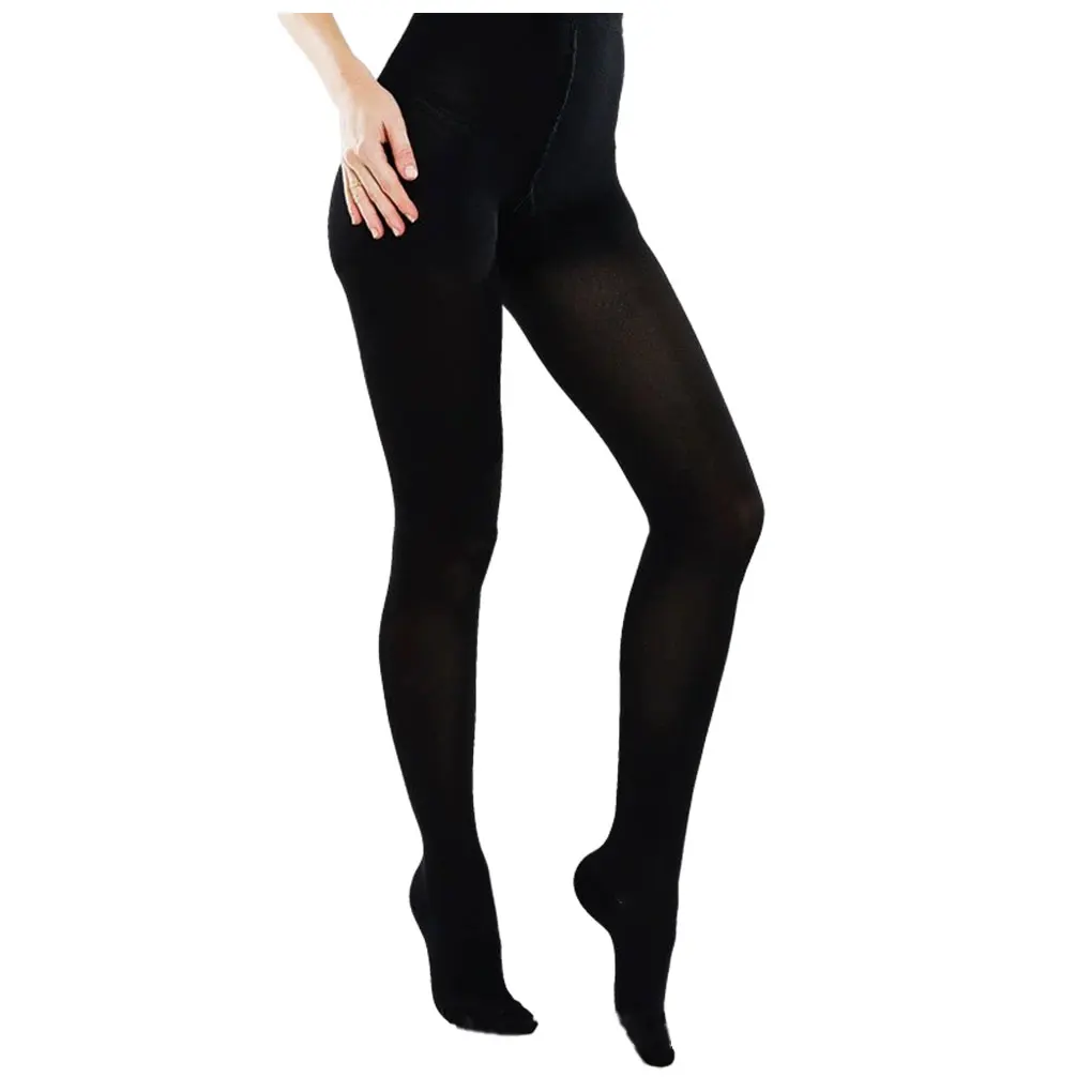 Polyester Wide Applicable Occasions For Compression Pantyhose Wear Comfortable And Soft Warming