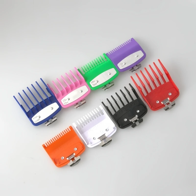 Peine de límite para Máquina para cortar cabello, accesorios, protectores para cortadora eléctrica, barbería, peines guía de corte profesional Y0422, 1 ud.