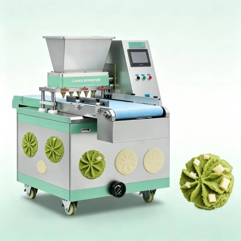 Automatic Cookies Making Machine Commercial Biscuit Forming Equipment Stainless Steel Bakery Production Line