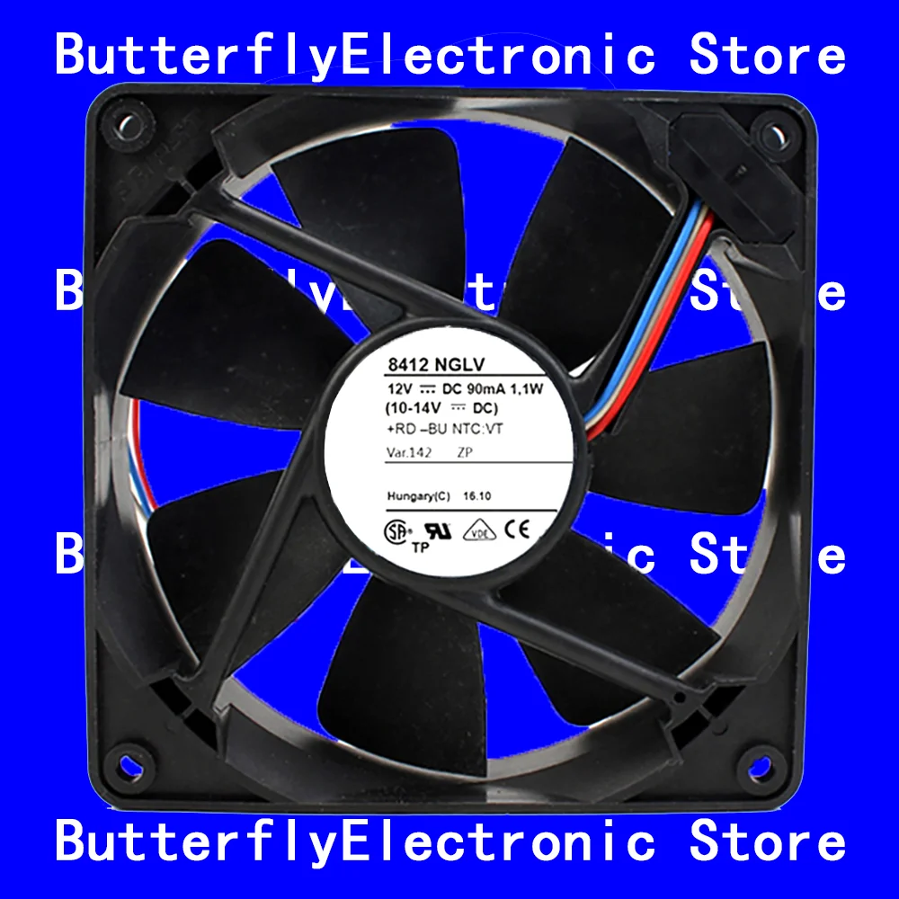 新しいオリジナル-8412nglv-8412-nglv-12vdc-11w-冷却ファン-8025-80-80-25mm