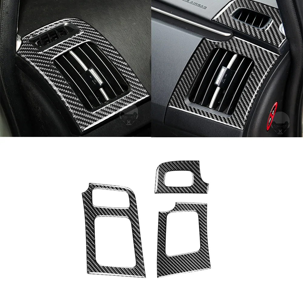 

Instrument Left Right Air Vent Decoration Trim Cover Decal for Prius 2012 2013 2014 2015 Car Interior Accessories Carbon Fiber