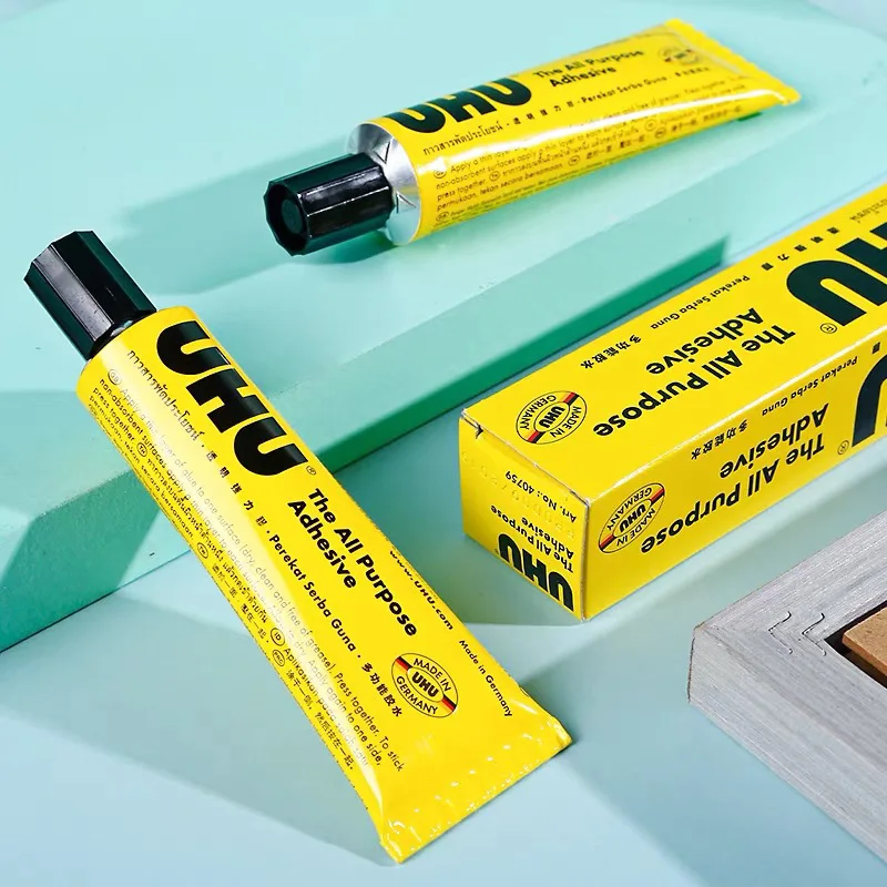 UHU German Super Glue Has Very Good Toughness Multifunctional Soft Glue Super Glue FOR MOOD Textile Porcelain Pape Metal Rubber