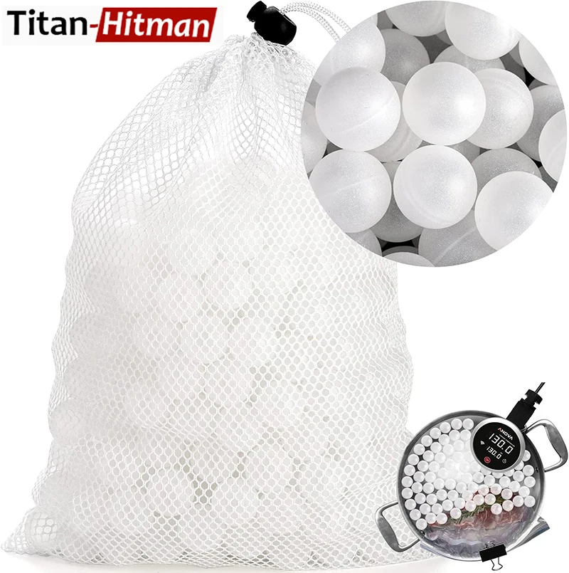 

250pcs Vegetarian Heat Preservation Balls Sous Vide Slow Cooking Machine Accessories For Insulation And Evaporation Prevention