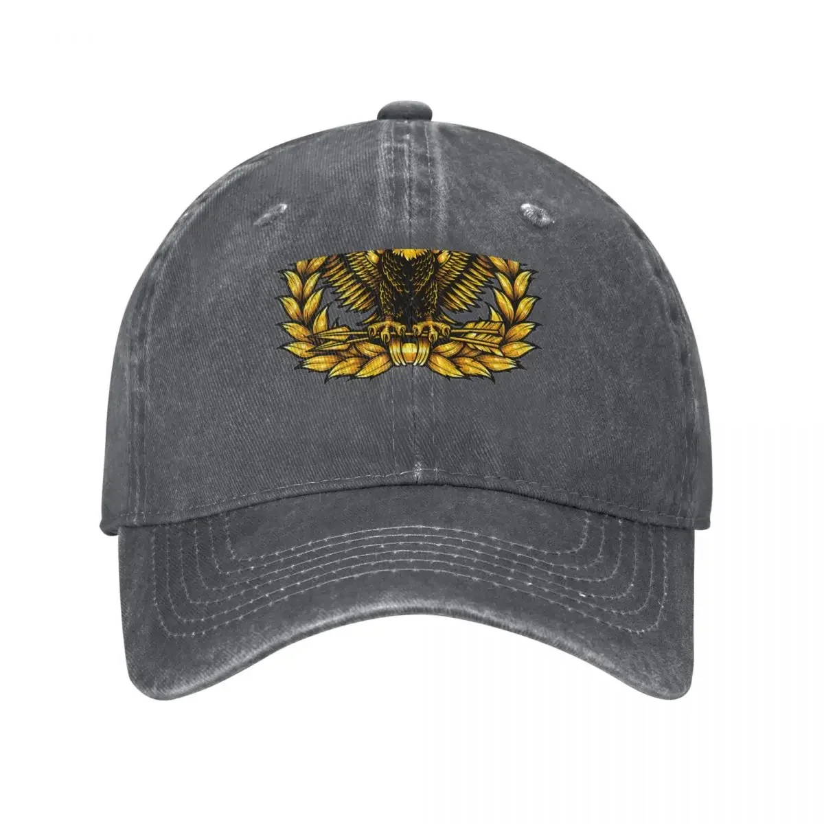 Warrant Officer StickerWarrant Officer Rising Eagle Sticker Baseball Cap Luxury Man Hat fashionable Men Golf Wear Women's