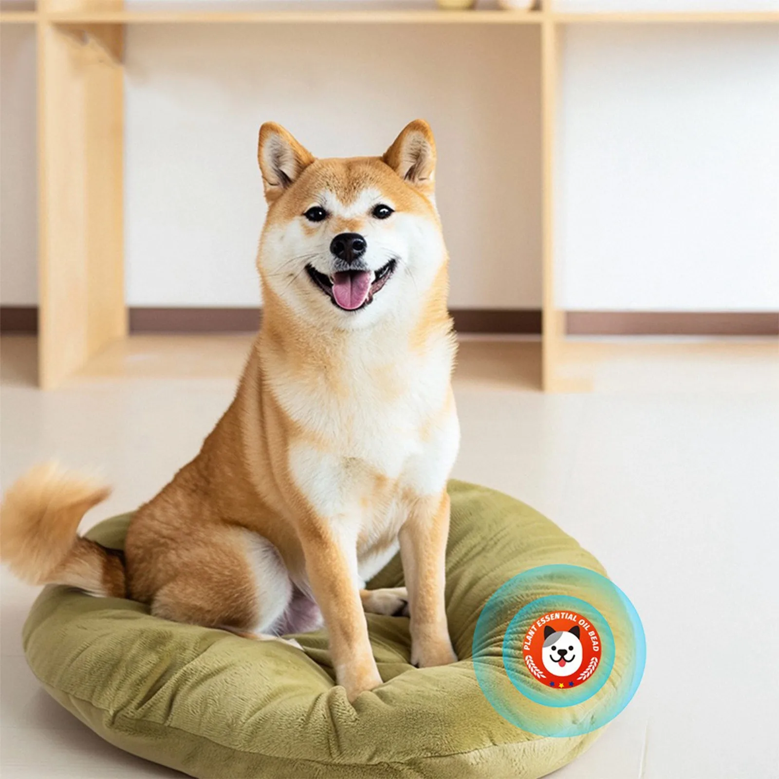 ملصقات مهدئة لراحة الحيوانات الأليفة، عواطف جديدة للكلاب والقطط مع الزيوت العطرية التي تزرعها بشكل طبيعي، آمنة وفعالة، 6 قطع للأسفل #3