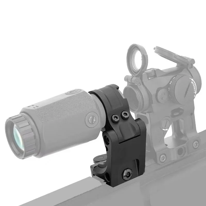 Quick Release Optics Scopemount for 30mm Magnifier Scope, FTC, Mount Flip to Center QD Lever, Tactical, 2.91