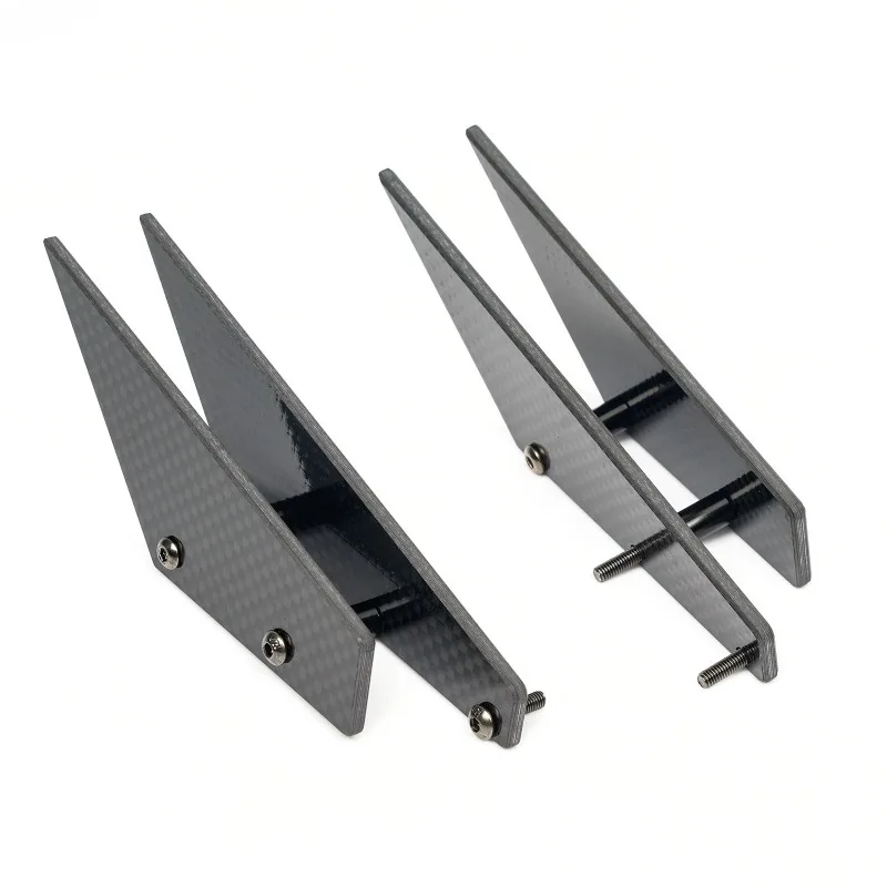 ARRMA F1 1/7 RC Titanium Rear Spoiler Guard, Stinger Style Diffuser Protector for Lamborghini McLaren Corvette Ares-1