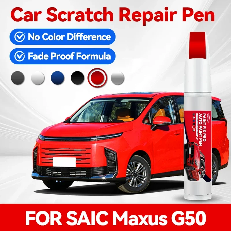 

Ручка-корректор для ремонта краски, средство для удаления царапин, аксессуары для авто DIY для SAIC Maxus G50 G50Plus, черный, белый, серебристый, серый, синий, фиолетовый