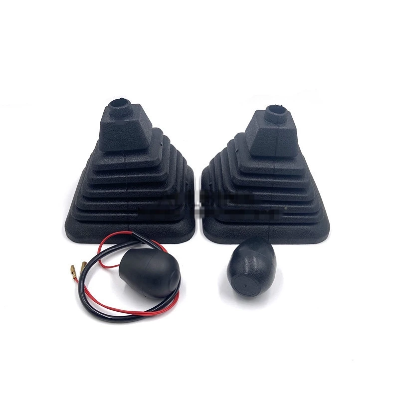 

For Komatsu PC60 100 120 200 300-5 joystick handle rubber handle ball dust cover dust cover high quality excavator accessories