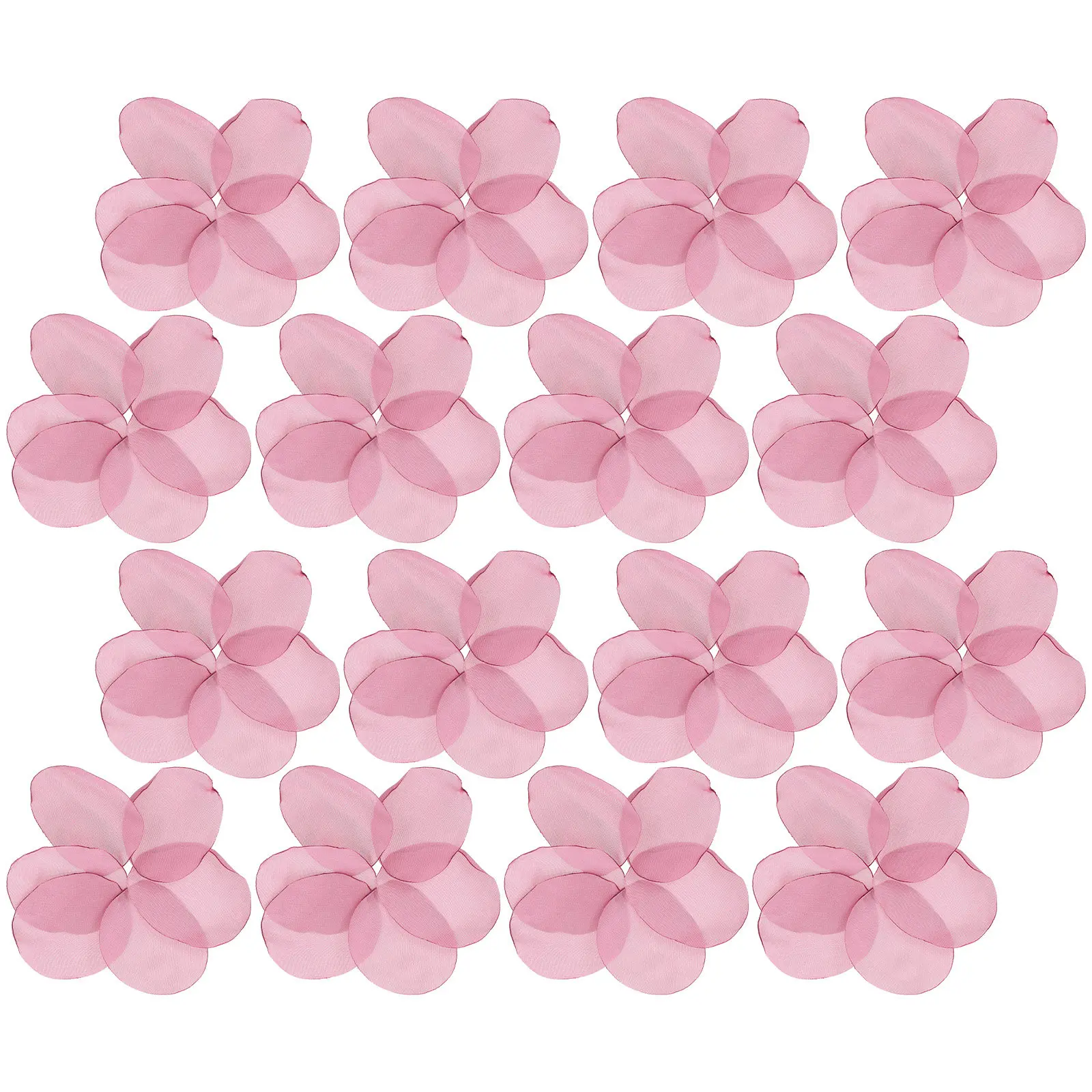100Pcs Burnt Edge Rose Petals Simulation Satin Flower Petals Wedding Party Decorations Romantic Artificial Rose Petal DIY
