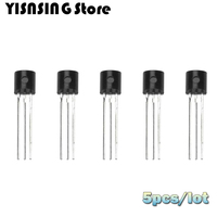 5PCS DS18B20 18B20 TO-92 Temperature sensor New and Origianl DS18B20 TO92 DS18B20 18B20