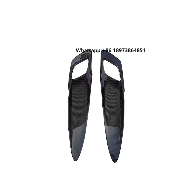 

McLaren 720s Spider Carbon Fiber Rear Engine Cover Vent Auto Car Parts Hood Trunk Air Vents Car Tent Type