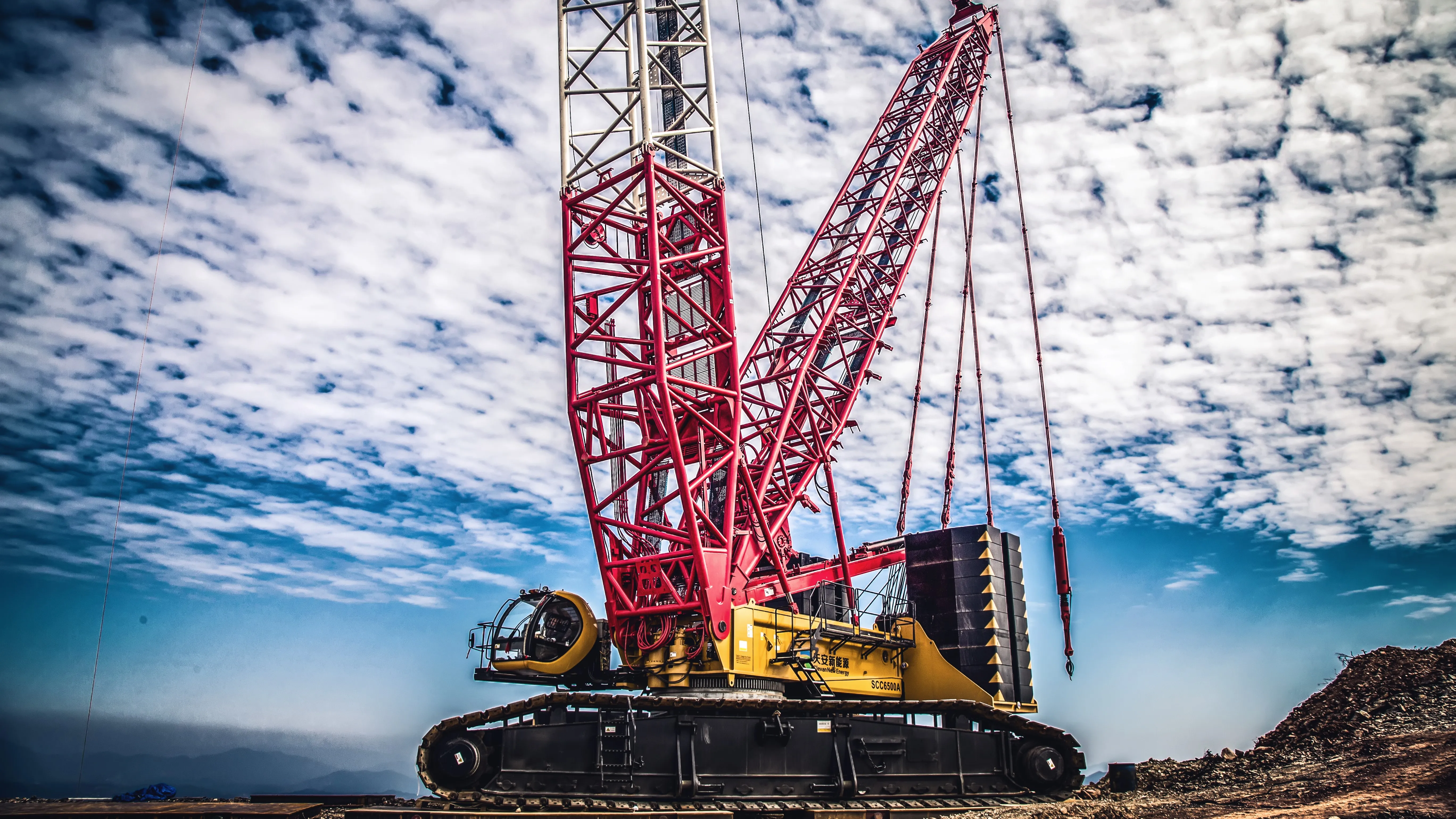 Günstiger Preis Raupenkran SCC1350A 135t Max. Hebekapazität