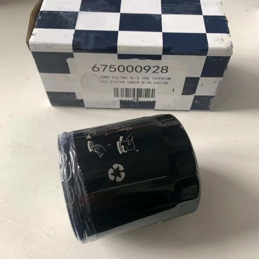 

675000928 Automobile Oil Filter For Maserati Levante Jeep Wrangler Rubicon Sahara Sport JL 2.0T 2018-2020