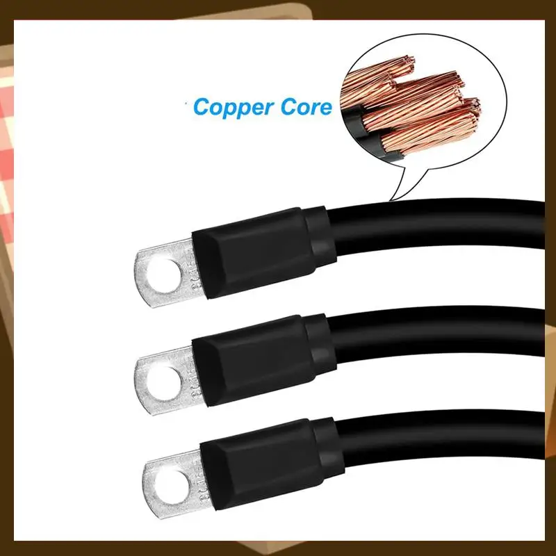 

10PCS Golf Cart Battery Cables For EZGO TXT 36V And 48V 1994-UP ,Flexible Golf Cart Battery Cables Set-AA85