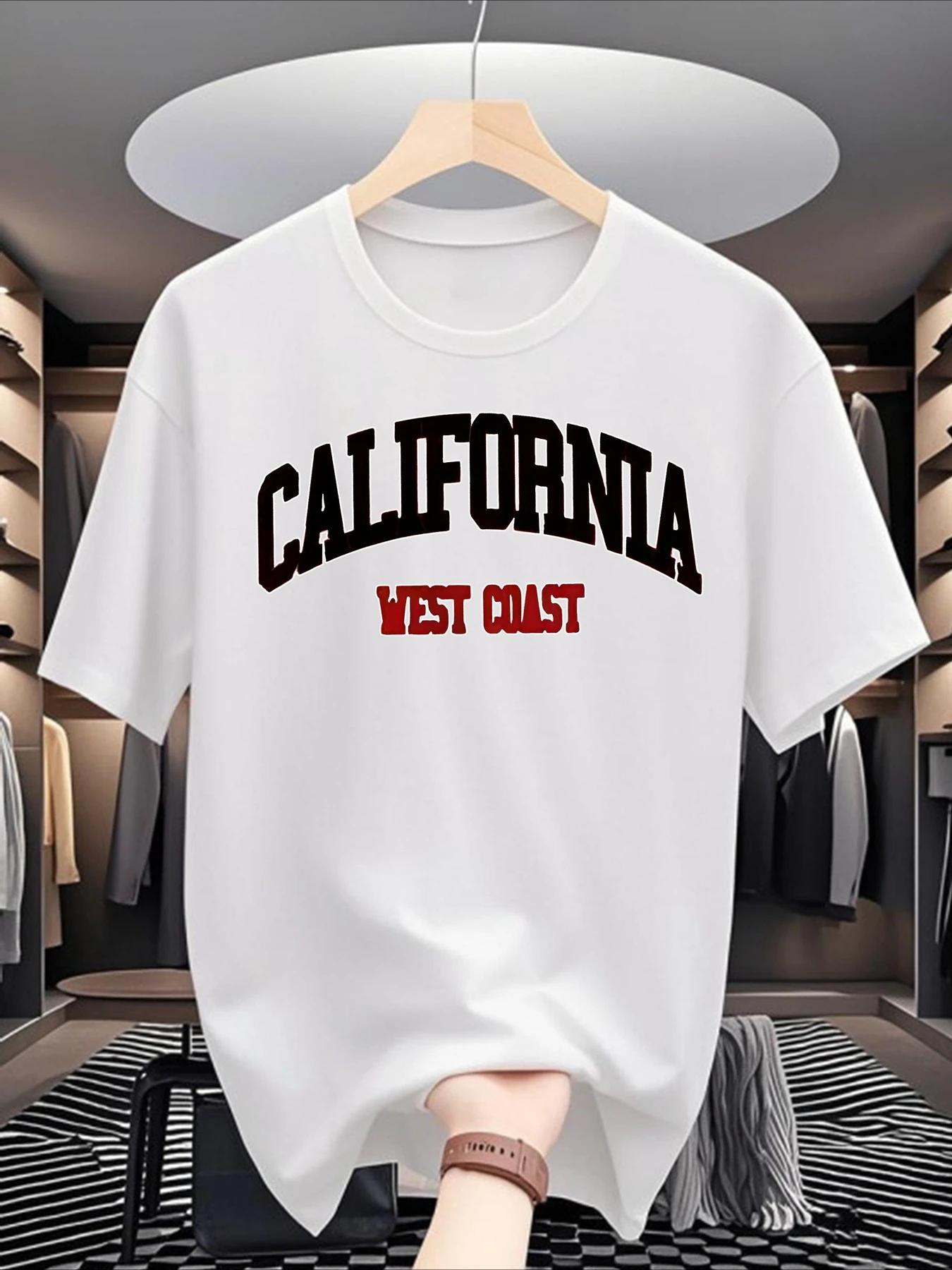 

Калифорния Графический принт Лето Осень Зима Элитный бренд Хлопковые мужские и женские футболки с короткими рукавами Спорт на открытом воздухе