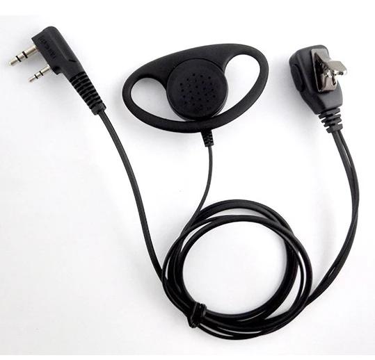 D-type Earhook Earpiece Headset Walkie Talkie Headphone For Radtel RT-490 RT-470 RT-470L RT-830 RT-890 RT-470X RT12 RT-850 More