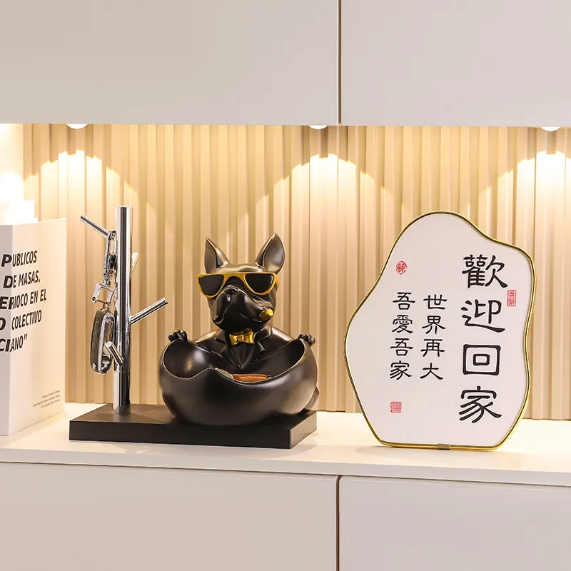 Dou Dog Dog Key Remote Control Storage Box, Entry Door Entrance