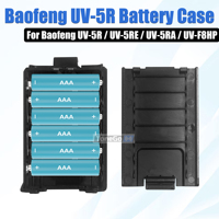 Baofeng UV-5R Battery Case BL-5 AAA batteries Shell Extended AA Battery Housing for GT-5R DM-5R UV-5RE Walkie Talkie Accessories