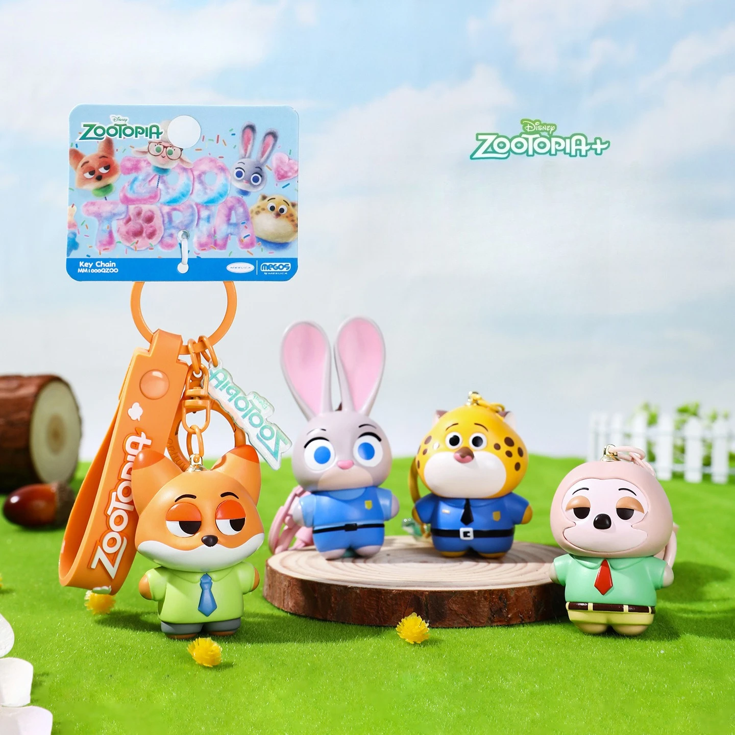 

Miniso подлинный сумасшедший кролик Zootopia офицер полиции Джуди Фокс Ник кукла брелок пара школьный портфель маленький кулон