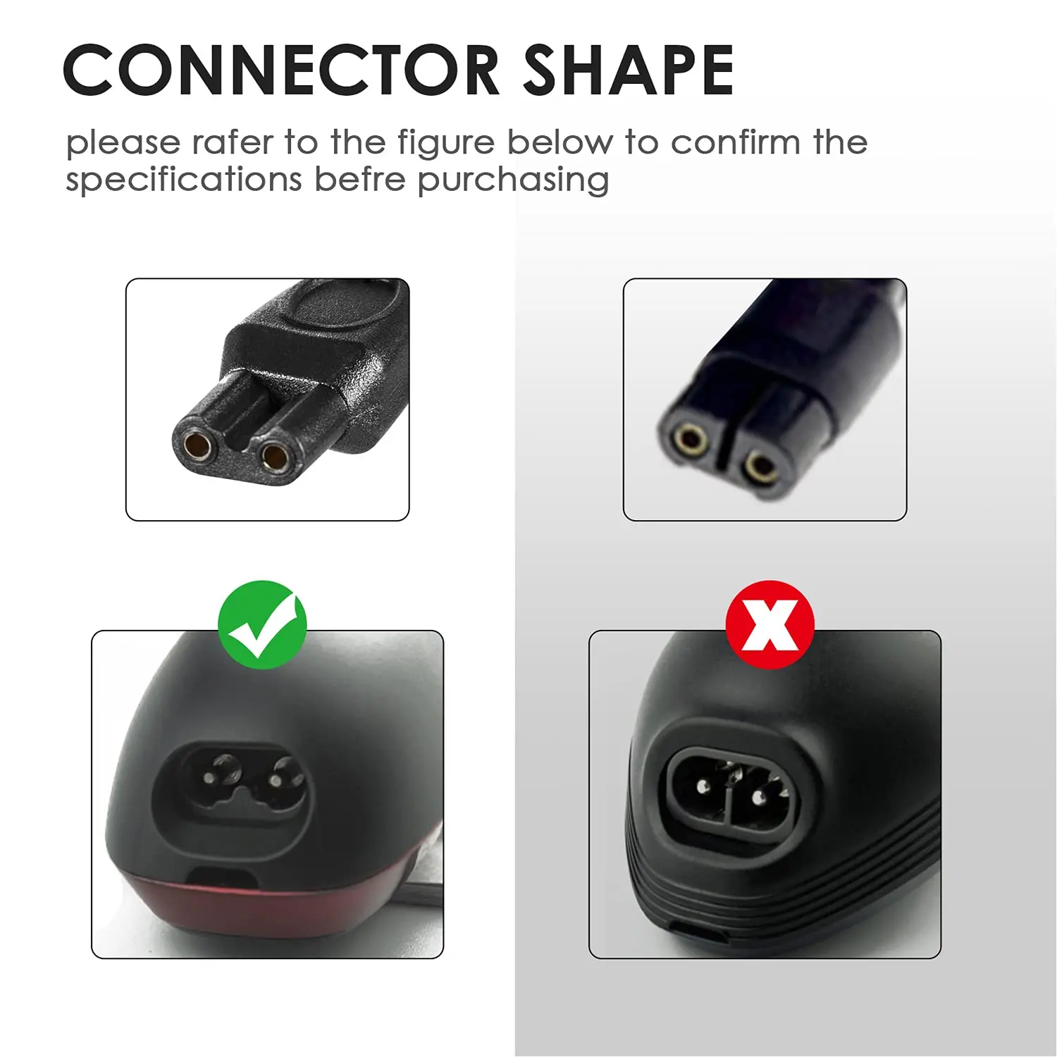 HQ8505 Norelco Dây Sạc Phù Hợp Với Máy Cạo Râu Philips Norelco HQ8505 7000 5000 3000 Mg5750 Mg7790 Điện Râu