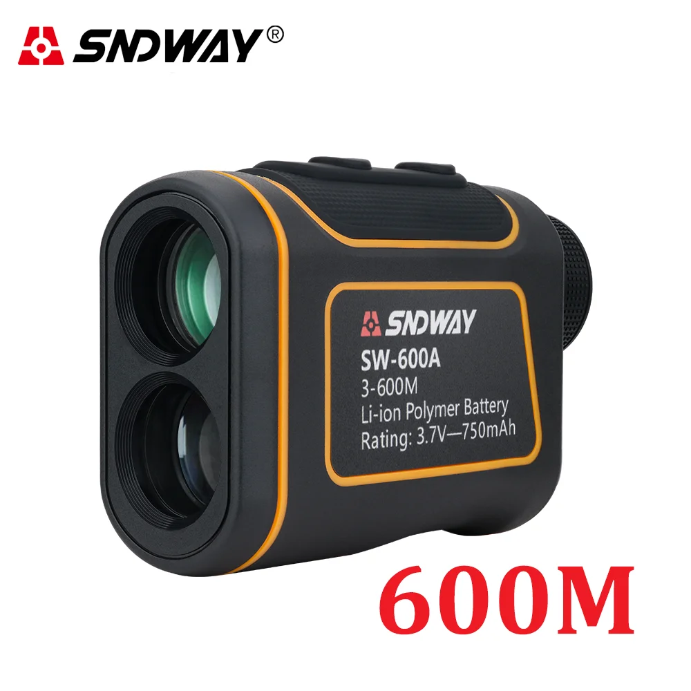 SNDWAY Telescope Laser Range Finder for Hunting Golf Sports 800M/1000M/1500M Monocular Rangefinder Laser Distance Meter Tools