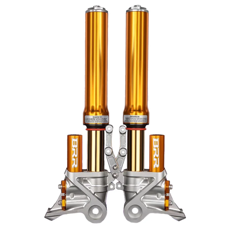 

Перевернутый передний амортизатор BRR H100 подходит для мотоцикла Cygnus X, азотный цилиндр, регулируемый демпфирующий амортизатор