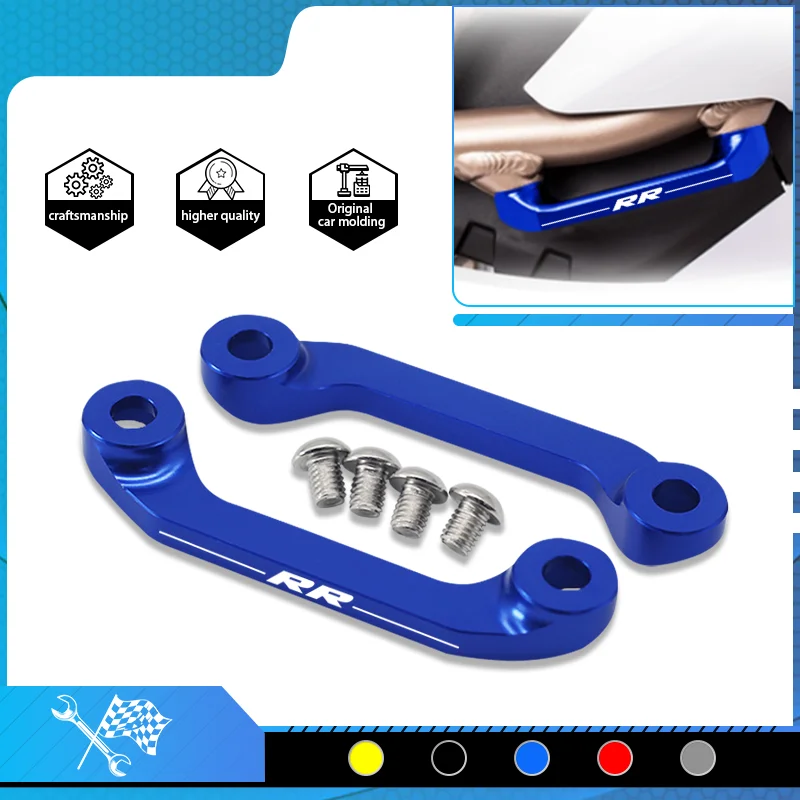 Rear Pedals Cover For S1000R S1000RR M1000RR M1000R 2019-2025 Motorcycle CNC Footrest Pedal Remove Decorative Cover s1000r rr