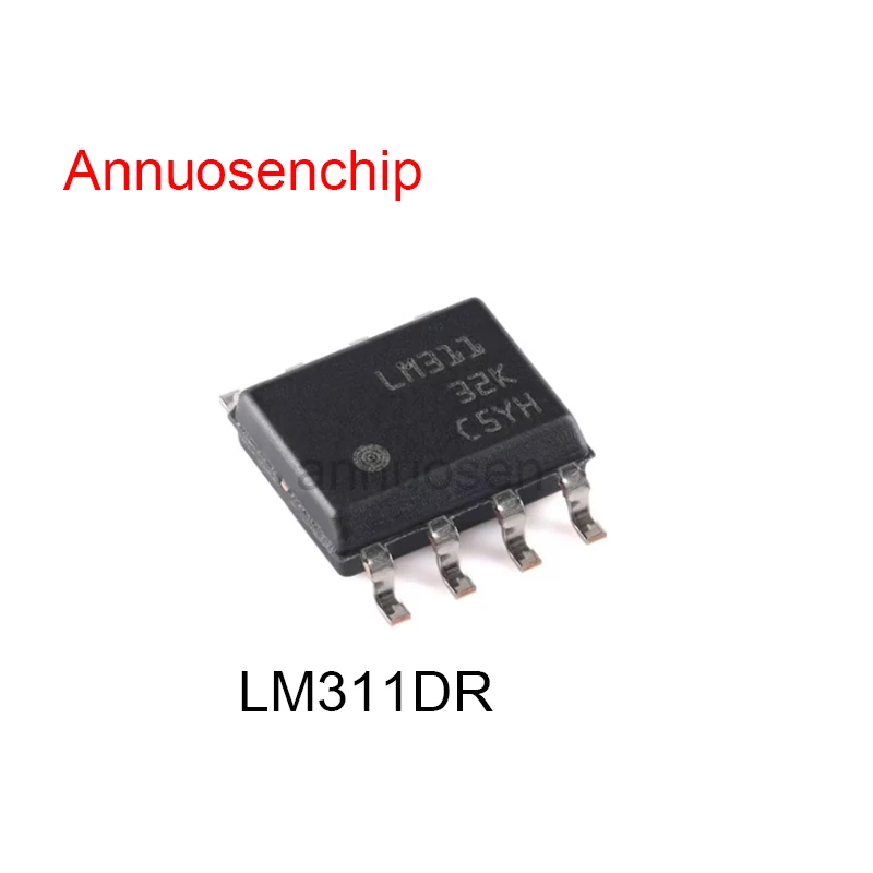 10PCS New and Original SMD TI Operational Amplifiers SOP-8 LM311 LM311D LM311DR