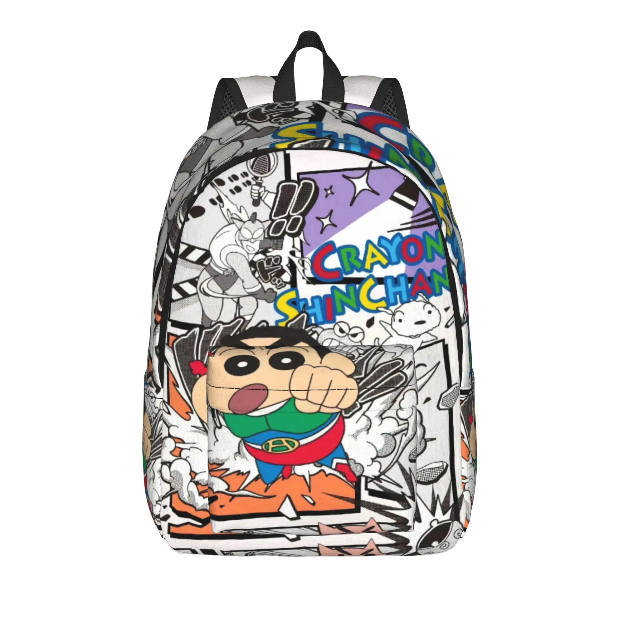 

Back to school season Good Quality Naughty Shin Boy (13) Rucksack Crayon Shin-chan Male Lady Backpack