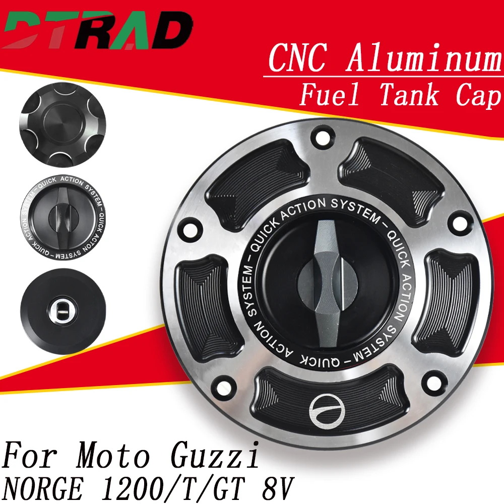 

Серебряная быстросъемная крышка топливного бака для мотоцикла Moto Guzzi NORGE 1200/T/GT 8V, алюминиевая крышка для заливки моторного масла с ЧПУ