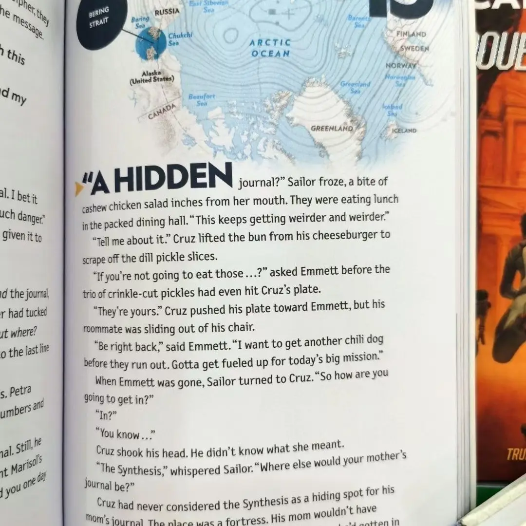 أكاديمية اكسبلورر 6 روايات إنجليزية للخيال العلمي بالألوان الكاملة ذات التنسيق الكبير #5