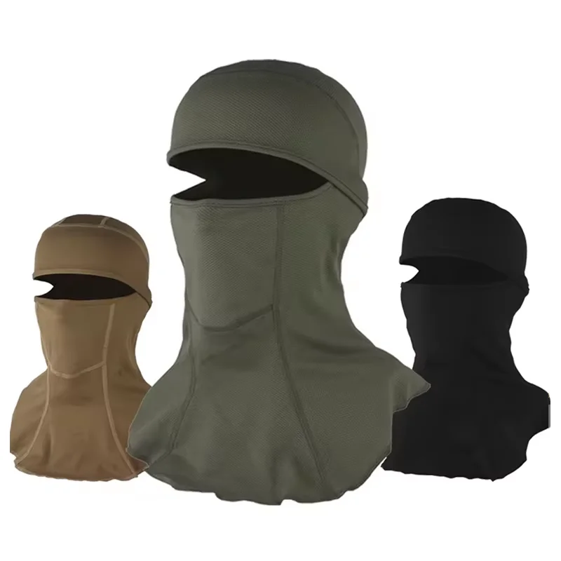 Balaclava full face mask, hunting mask, combat game hat. Used for hunting and shooting, bicycle riding