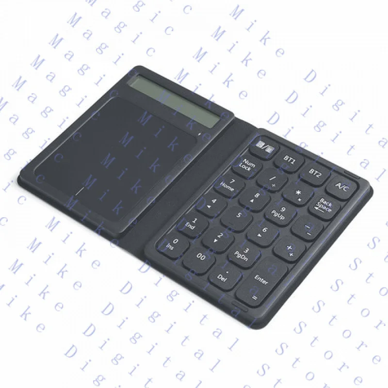 UU Teclado numérico inalámbrico plegable Bluetooth Laptop Multi-Gesture Touchpad Mouse