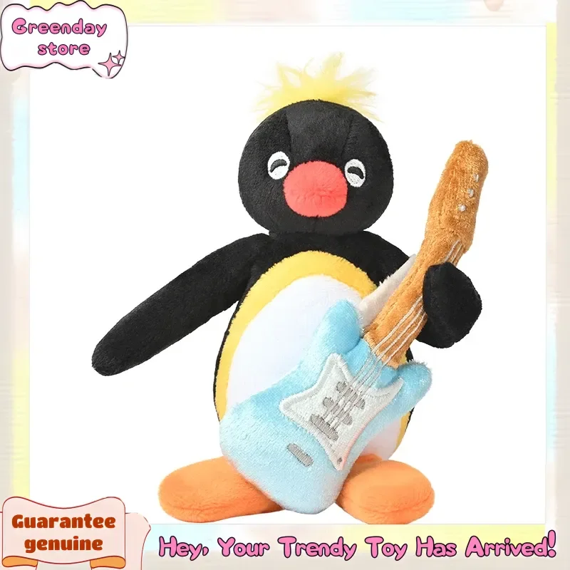 New Pingu Plush Keychains Music Series Toy Doll Bag Decoration Gift Penguin Animal Anime Peripheral Children Halloween Toys Gift