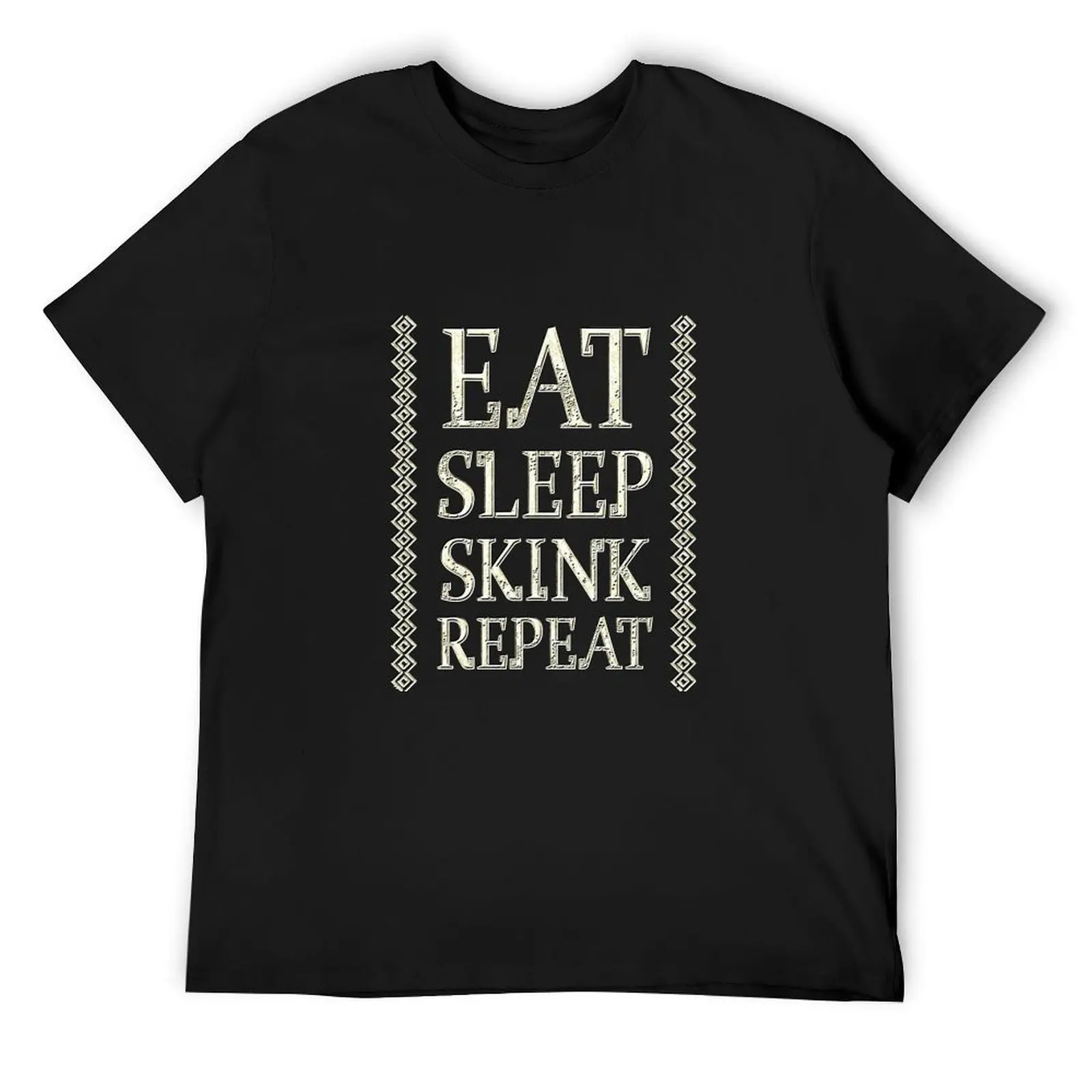 Eat, Sleep, Skink, Repeat T-Shirt oversizeds shirts graphic tees man clothes mens big and tall t shirts