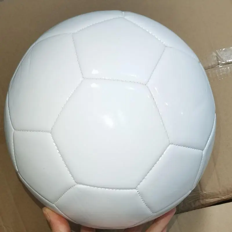 Kids DIY Coloring Painted Soccer Ball Size 3/4/5 Autograph White Football Signing DIY Graffiti Football For Kids Adults