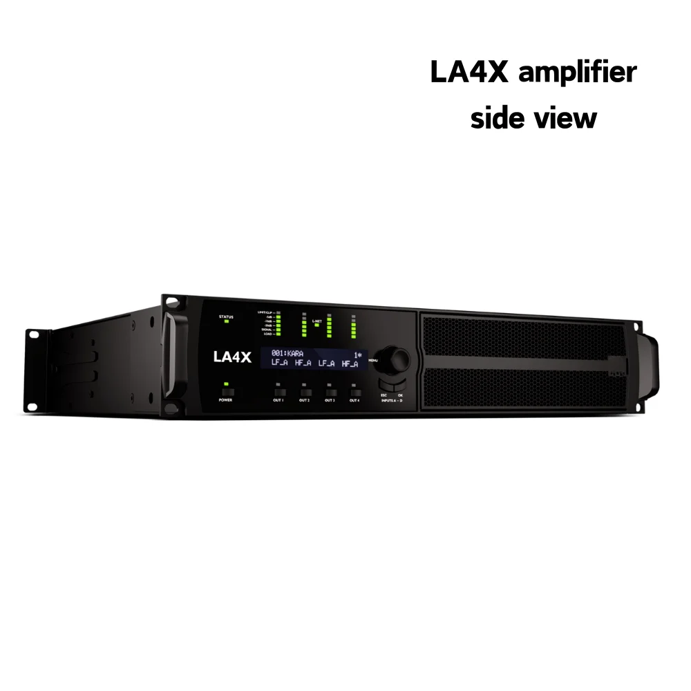 LA4X Amplified Controller 4x1000W Four Channel Professional Power Amplifier Digital Power DSP Power AMP