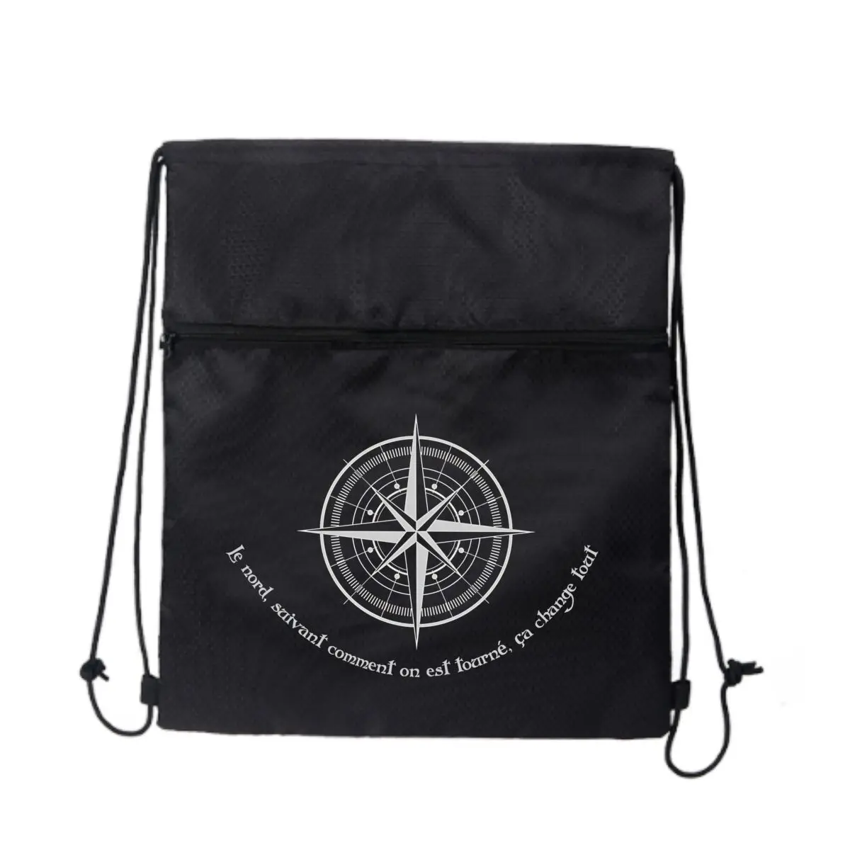 

Знак компаса Sparks Adventure Streetwear Сумка на молнии на шнурке: смелые принты для городского стиля