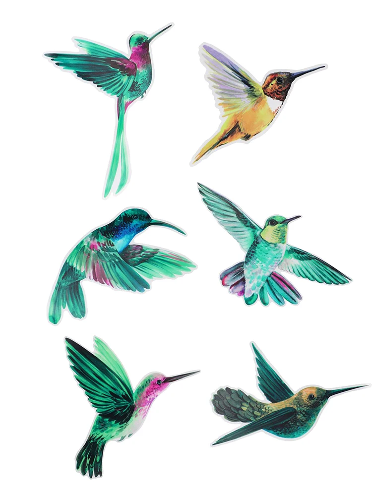 Bird Stickers Decal Set Sticker Accessories Anti-bird Anti-collision Decorations Doors Electrostatic Equipment