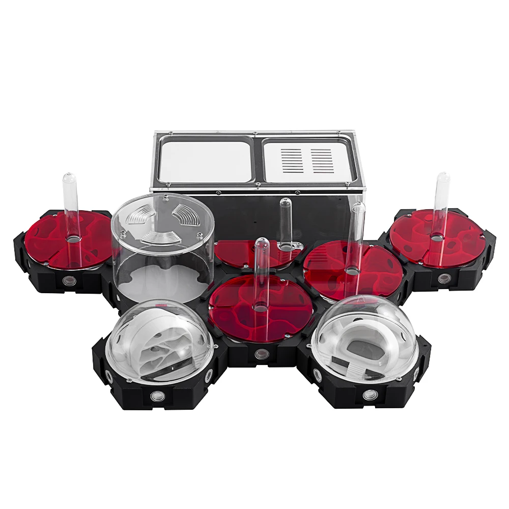 3D Printing Ant Nest Infinitely Expandable Ant Farm Pet Anthill Workshop Queen Ant House Insect Box Breeding Nest Accessories