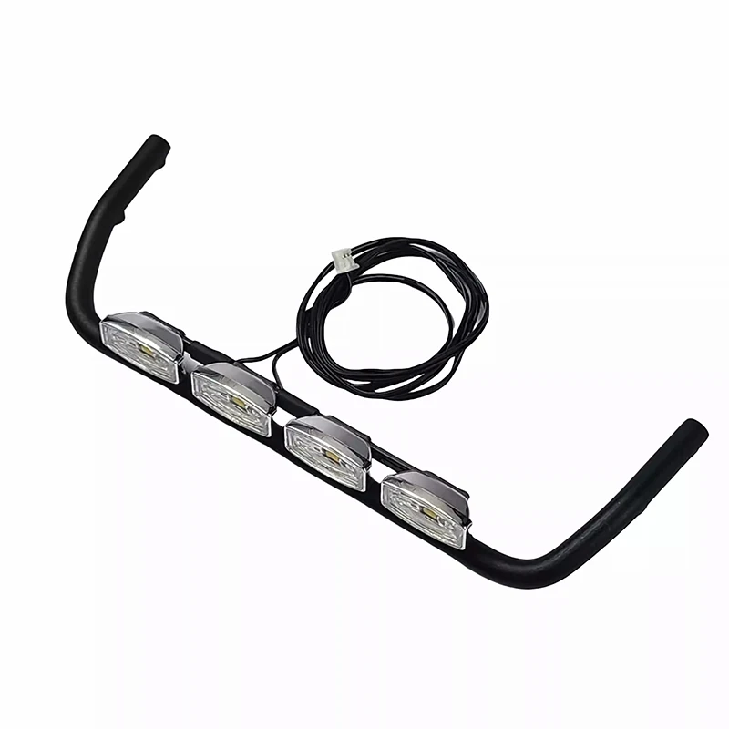 K1RC 탑 스포트라이트 장식 LED 라이트 세트 (타미야 RC 트럭 트레일러 팁퍼 벤츠 DIY 부품 자동차 액세서리 업그레이드 부품 1/14용)