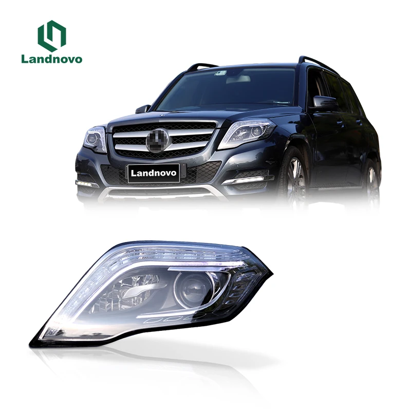 Muhuang High Quality Headlight For Head Light W204 GLK 2013-2015 upgrade front light headlight headlamp